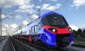 Trenuri electrice pe traseul Cluj-Bistrița