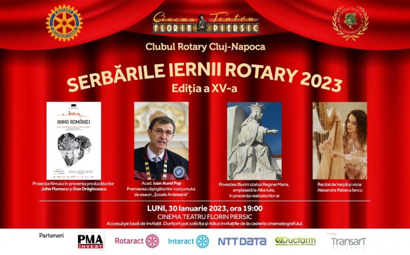 Serbările Iernii Rotary 2023, un eveniment de înaltă ținută care celebrează valorile trecute, prezente și viitoare