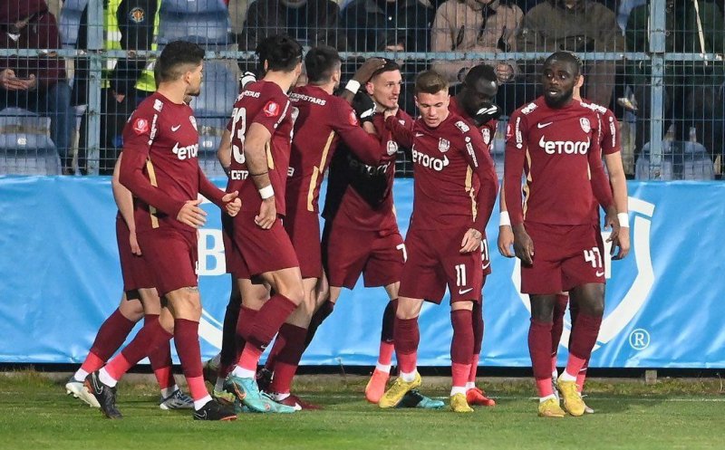 CFR Cluj câștigă din fază fixă la Voluntari și revine pe primul loc în Superligă