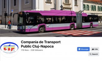 CTP Cluj-Napoca are pagină de Facebook. Puteți trimite solicitări, reclamații, direct către operator