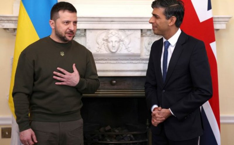 Zelenski, mesaj triumfător de la Londra: „Libertatea va învinge! Știm că Rusia va pierde”