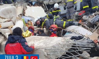 Tânăr de 16 ani din Turcia salvat de români în timp ce s-a înregistrat o nouă replică a cutremurului