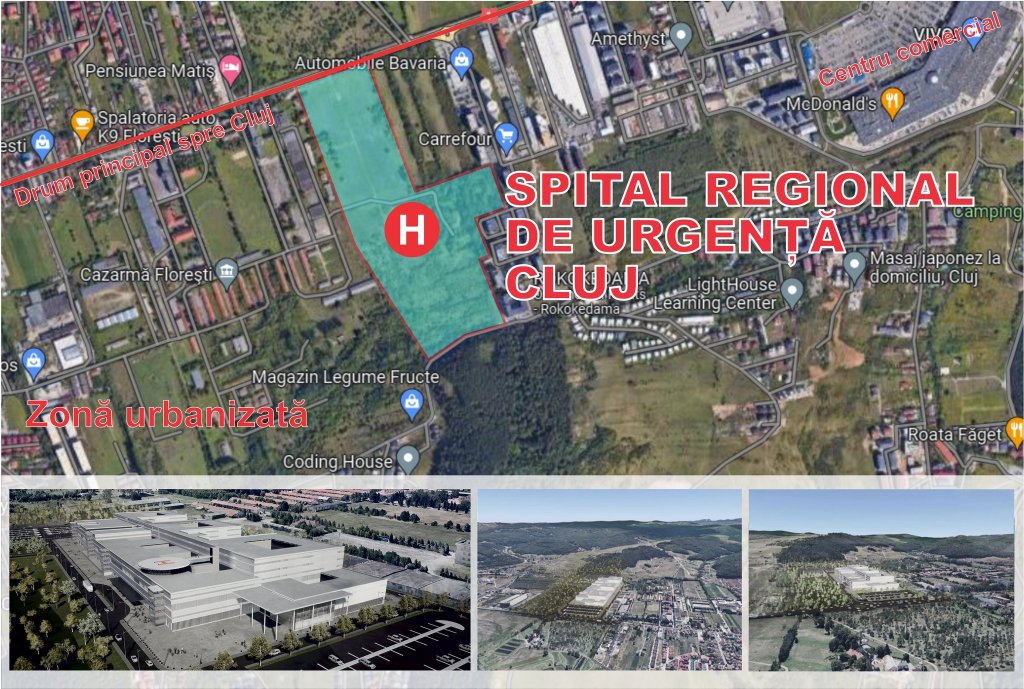 Ziua de Cluj | Se așteaptă autorizația de construire pentru Spitalul Regional Cluj