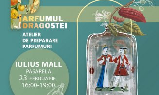 Luna iubirii la Iulius Mall Cluj: expoziția „Afrodiziace și anti-afrodiziace de-a lungul timpului” și ateliere de parfumuri