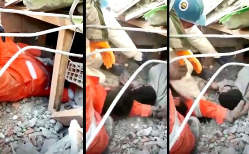 9 MIRACOLE şi încă se mai aud voci sub moloz: Supraviețuitori scoși de sub dărâmături la 8 zile de la cutremur