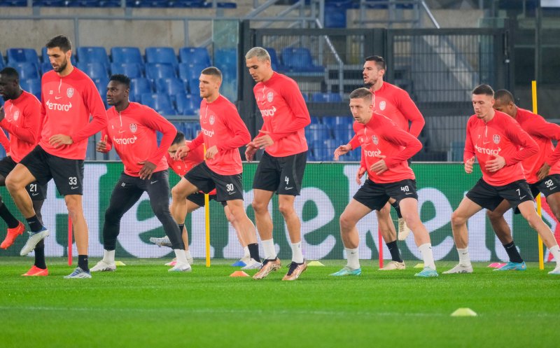 CFR Cluj joacă azi partida tur cu Lazio din Conference League. Echipele probabile