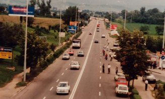 Imaginea zilei! Cum arăta drumul Florești - Cluj-Napoca în urmă cu peste 20 de ani
