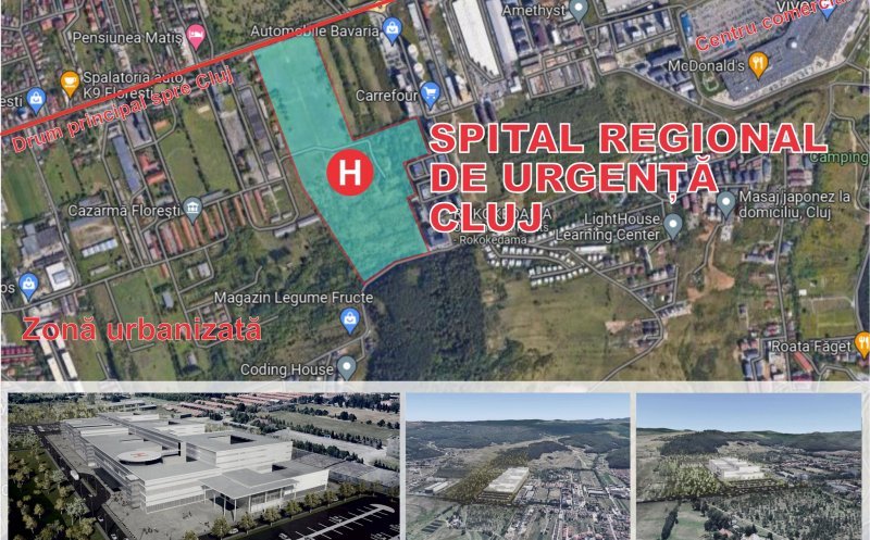 Ziua de Cluj | Primarul din Florești: „Suntem la un pas distanță să emitem autorizația de construire pentru Spitalul Regional Cluj”