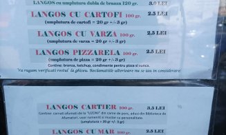 Langoș la Cluj - 20 de lei, la Reșița - 1.5 lei. Clujean: "Nu mă luați cu legea cererii și ofertei"