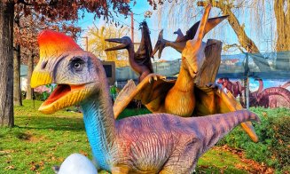 „Dinos in the Park” în Iulius Parc – 35 de dinozauri giganți animatronici le vor oferi vizitatorilor experiențe de neuitat