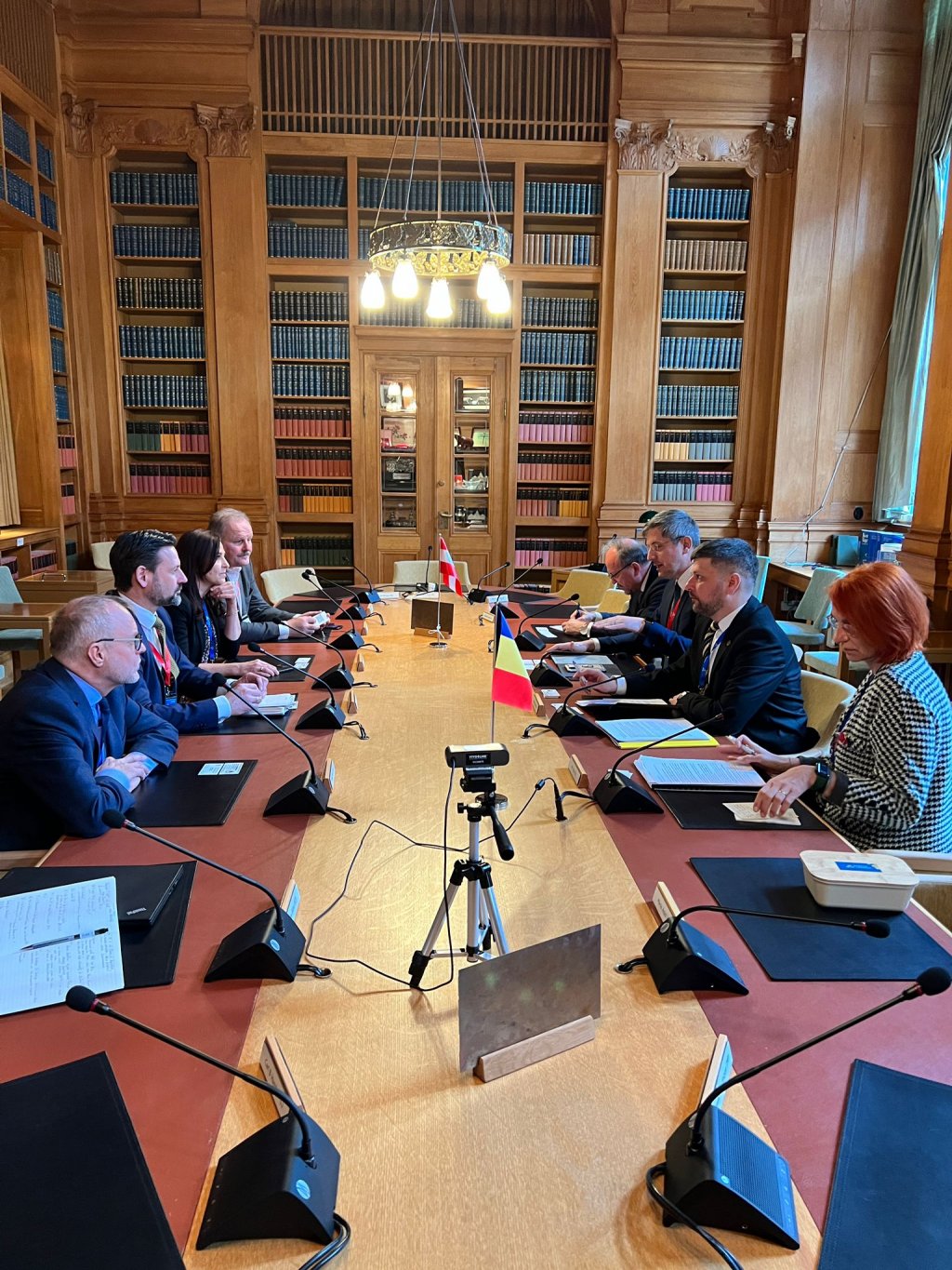 Deputatul Sorin Moldovan, întâlnire cu oficiali austrieci. S-a discutat despre aderarea României la Spațiul Schengen