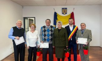 Primarul din Florești a premiat cuplurile cu 50 de ani de căsătorie: „Cel mai frumos cadou pe care îl poți oferi este să îți dedici viața jumătății tale”