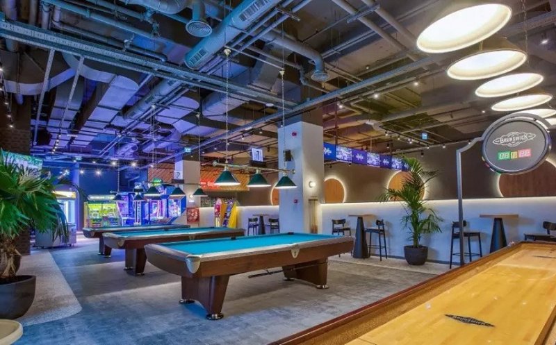 Restaurant de 2 mil. euro în Cluj-Napoca. Va avea mese de biliard, bowling și alte jocuri