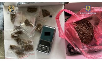 Percheziții DIICOT în mai multe județe, printre care și Cluj. Au fost confiscate droguri periculoase, zeci de mii de lei și o armă