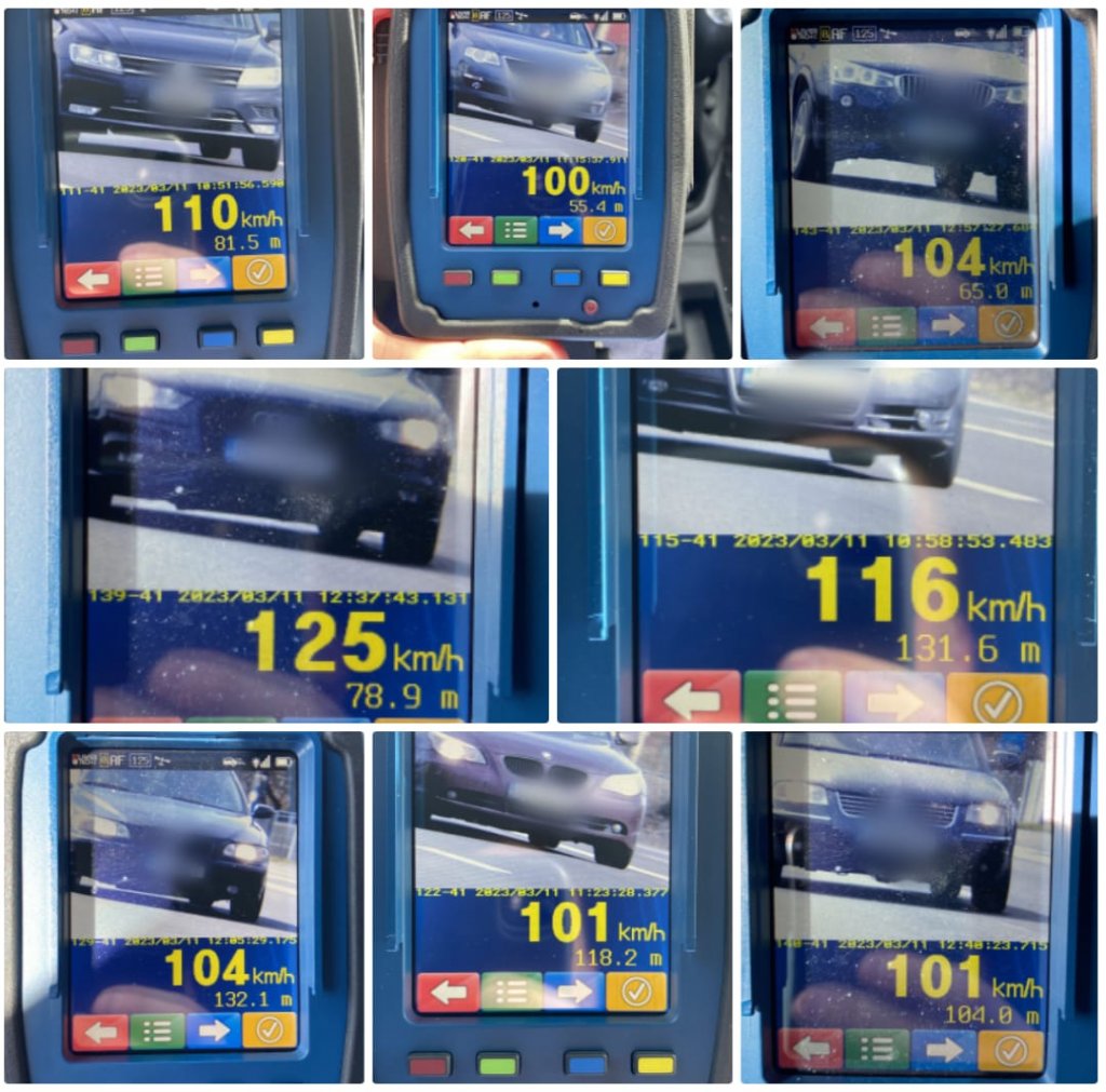 Viteza bat-o vina. Polițiștii au reținut 7 permise și un certificat de înmatriculare în județul Cluj
