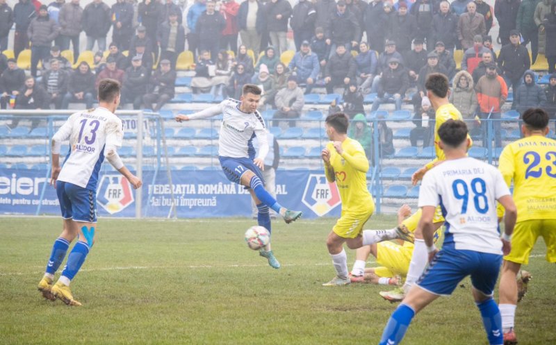 Unirea Dej a obținut doar un punct la Slatina, dar s-a calificat în play-off