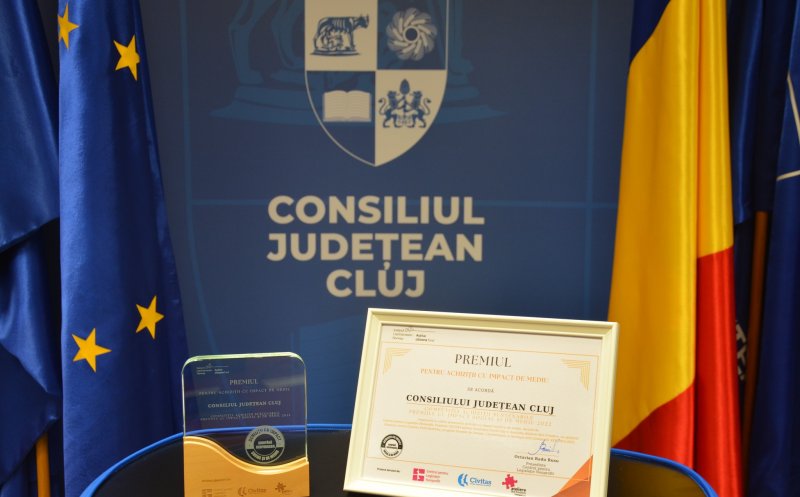 Un nou premiu pentru CJ Cluj! Tișe: „Reprezintă o recunoaștere a faptului că achiziția este în concordanță cu principiile europene”