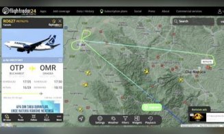 TAROM: Zborul București - Oradea a aterizat la Cluj din cauza condiţiilor meteo nefavorabile