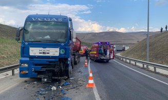 ACCIDENT grav pe autostrada A3! Un bărbat a murit, femeia cu care se afla în mașină a ajuns la spital