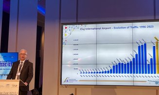 Clujul e din nou centrul aviației: David Ciceo: „În lipsa autostrăzilor ne bazăm pe traficul aerian” / „Vom avea RECORD de pasageri și investiții de 8