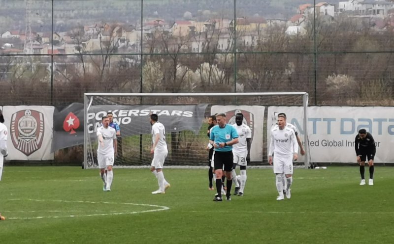 Remiză în amicalul dintre CFR Cluj și Hermannstadt