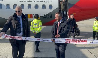Noua companie aeriană a aterizat la Cluj-Napoca și oferă zboruri spre litoral și Budapesta Ciceo: „Zborurile sunt foarte importante pentru Transilvani