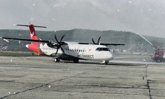 Noua companie aeriană a aterizat la Cluj-Napoca și oferă zboruri spre litoral și Budapesta Ciceo: „Zborurile sunt foarte importante pentru Transilvani