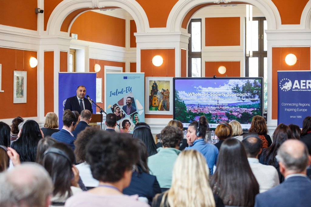 Workshop organizat în cadrul proiectului INCLUD-EU. Tarcea: '' o oportunitate de a afla mai multe despre proiectul pilot privind ghișeul''