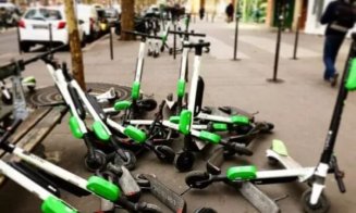 Trotinetele electrice închiriate vor fi interzise în Paris. Pe când și la Cluj?