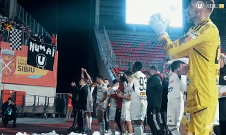 Bucurie maximă în faţa galeriei: “U” Cluj s-a calificat în semifinalele Cupei