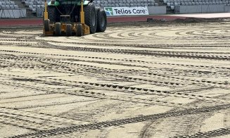 Inspecția UEFA la Cluj Arena! Cum decurg lucrările la gazon