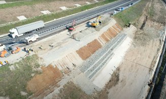 Autostrada A10 Sebeș-Turda: Luminiţa de la capătul... lucrărilor la alunecarea de teren