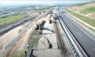 Autostrada A10 Sebeș-Turda: Luminiţa de la capătul... lucrărilor la alunecarea de teren