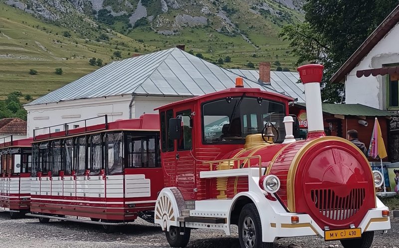 Trenulețul Vesel și-a reluat cursele Turda-Cheile Turzii