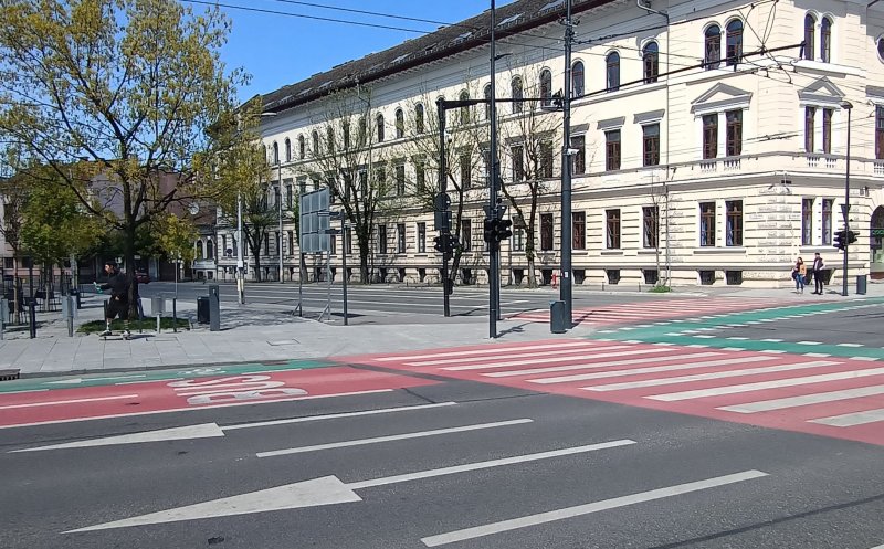 Străzi pustii, în Cluj-Napoca, de 1 mai. Vă este dor? Câți sunteți deja blocați în trafic?