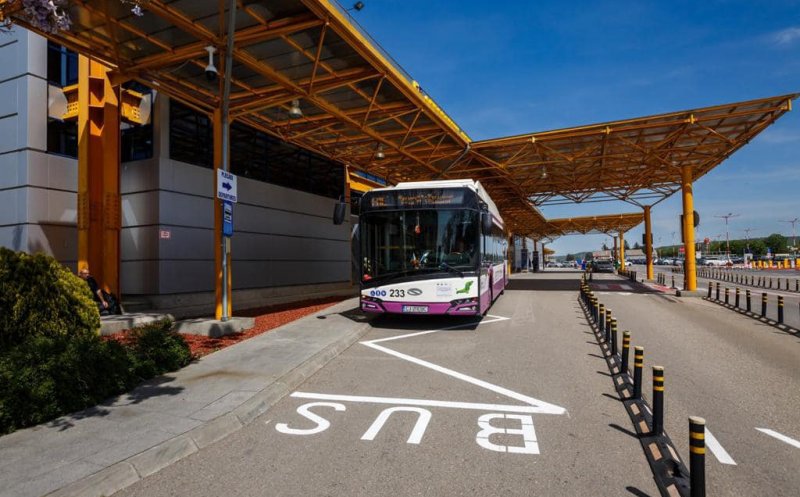ORARUL liniei de autobuz centru - aeroport Cluj-Napoca a fot PRELUNGIT / Două noi opriri