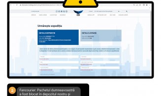 Mare atenție la astfel de mesaje când așteptați un colet. Vi se pot fura date bancare