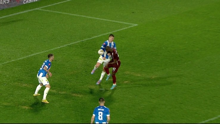 Faze arbitraj CFR Cluj - CS U Craiova