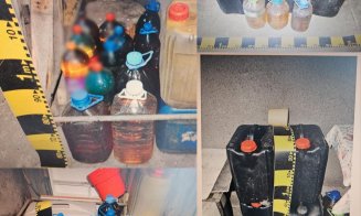 Percheziții în Cluj. Patru persoane, bănuite că ar fi furat sute de litri de combustibil din trenuri
