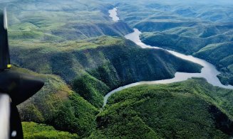 Imagini care îți taie respirația! Cum se văd din avion Barajul și Lacul de la Tarnița