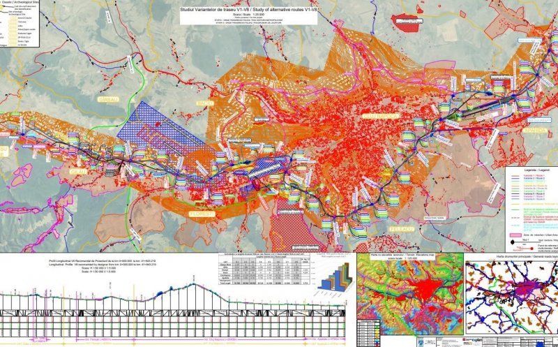 Licitațiile pentru tronsoanele 2 și 3 ale Centurii Metropolitane a Clujului au fost ANULATE