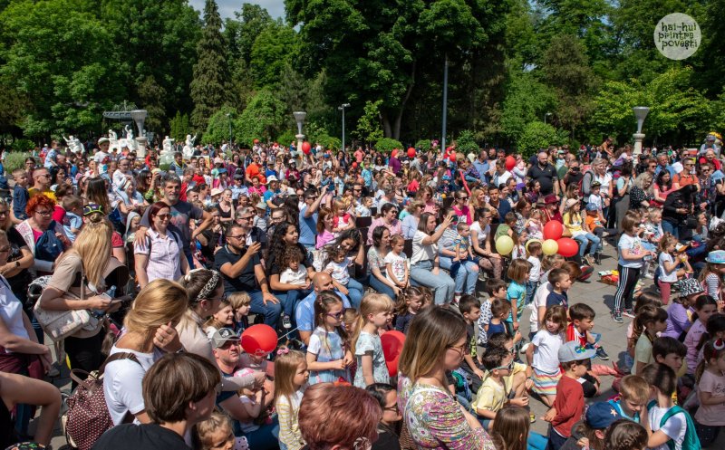 1 iunie la Cluj-Napoca! Teatru de păpuși, concerte și jocuri pentru copii în Parcul Central