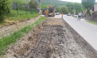 Reparații pe un important drum județean din Cluj. Va fi gata în 6 luni