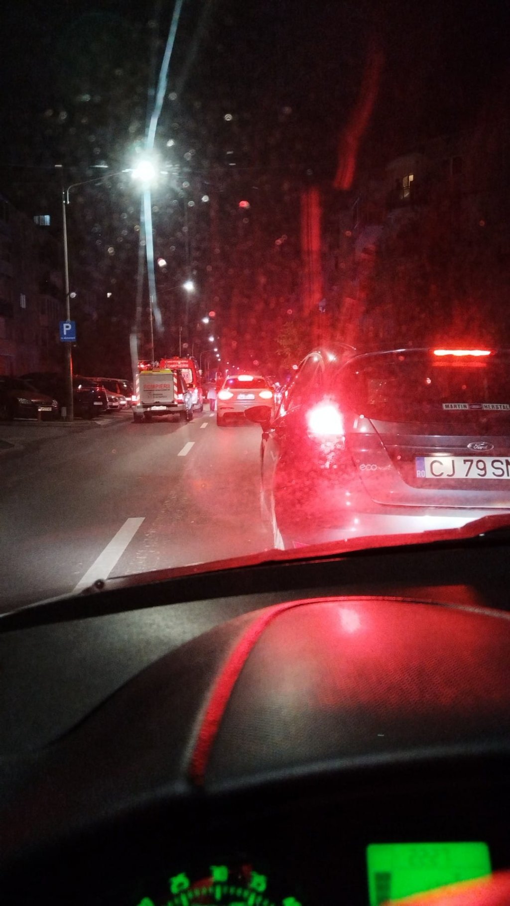 ACCIDENT pe strada Donath din Cluj-Napoca / Victime, pe carosabil