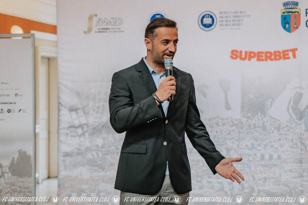 Discurs optimist al președintelui Universității Cluj, după eșecul cu Sepsi. Ce spune despre situația lui Sabău