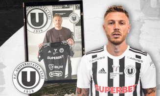 Al doilea transfer al verii la "U" Cluj. Un fundaș crescut de club se alătură "studenților"