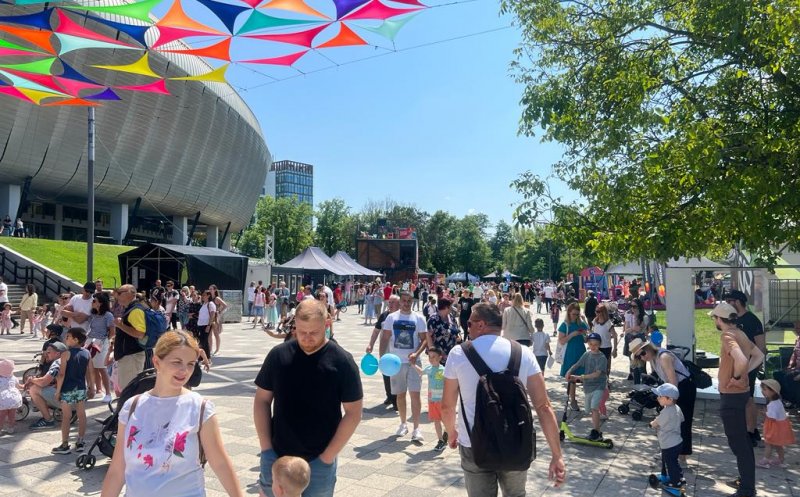Clujenii au profitat de vremea frumoasă și participă în număr mare la Sports Festival