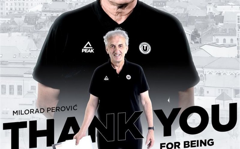Campioana U BT Cluj se desparte de antrenorul secund Milorad Perović