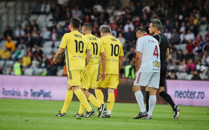 Sports Festival 2023. Recital de fotbal pe Cluj Arena: 8 goluri la România All Stars - Galatasaray Legends