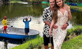 Vacanță de vis în Seychelles: Un fotbalistul de la "U" Cluj şi-a cerut iubita în căsătorie / ”Cu toată inima mea, pentru toată viața. Am spu